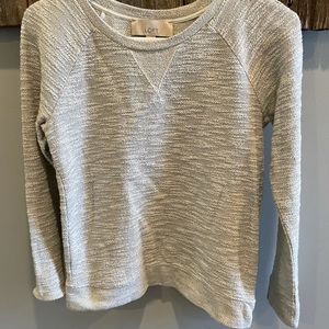 Loft extra small cream sweater